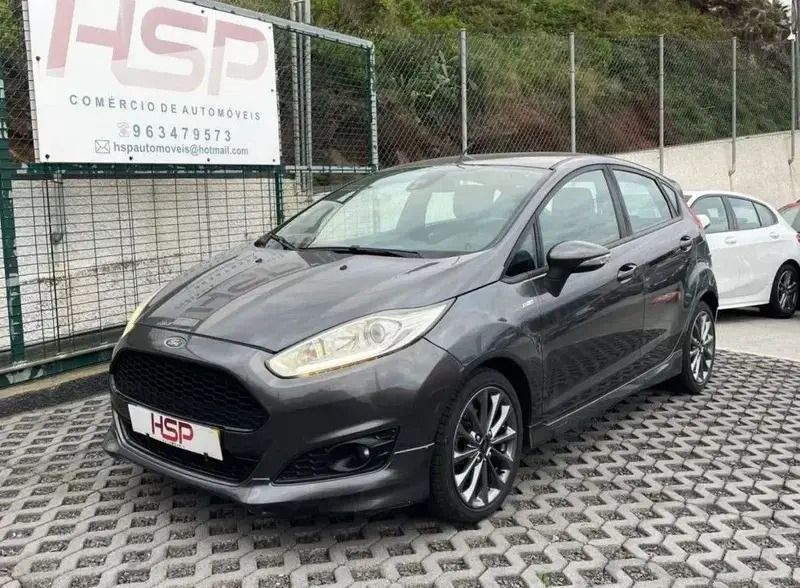 Cinza escuro Usado 2016 Ford Fiesta ST-Line Citadino | € 14.990 (Caro) - Imagem 1/4