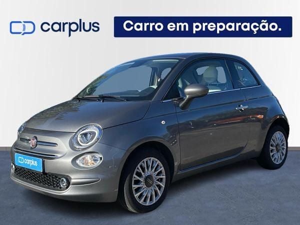 Cinza Usado 2020 Fiat 500 Lounge Citadino | € 14.400 (Preço justo) - Imagem 1/4