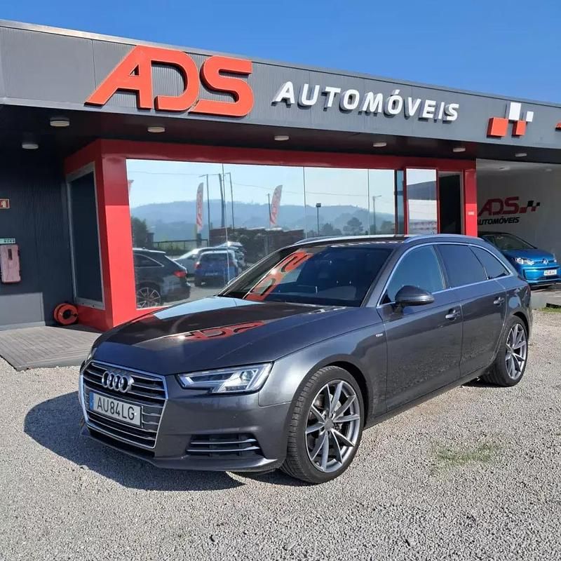 Cinza Usado 2016 Audi A4 S-Line Carrinha | € 21.450 (Preço justo) - Imagem 1/4