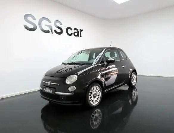 Preto Usado 2011 Fiat 500 Lounge Citadino | € 6.950 (Bom preço) - Imagem 1/4