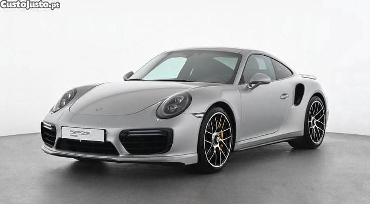 Cinza Usado 2018 Porsche 911 Turbo S Sedan | € 166.900 - Imagem 1/1