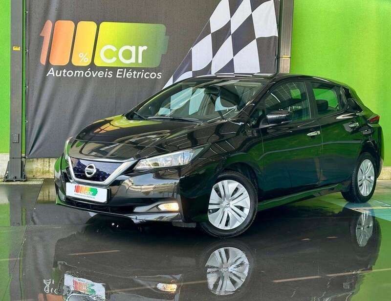 Preto Usado 2022 Nissan Leaf Tekna Citadino | € 17.400 (Super Preço) - Imagem 1/4