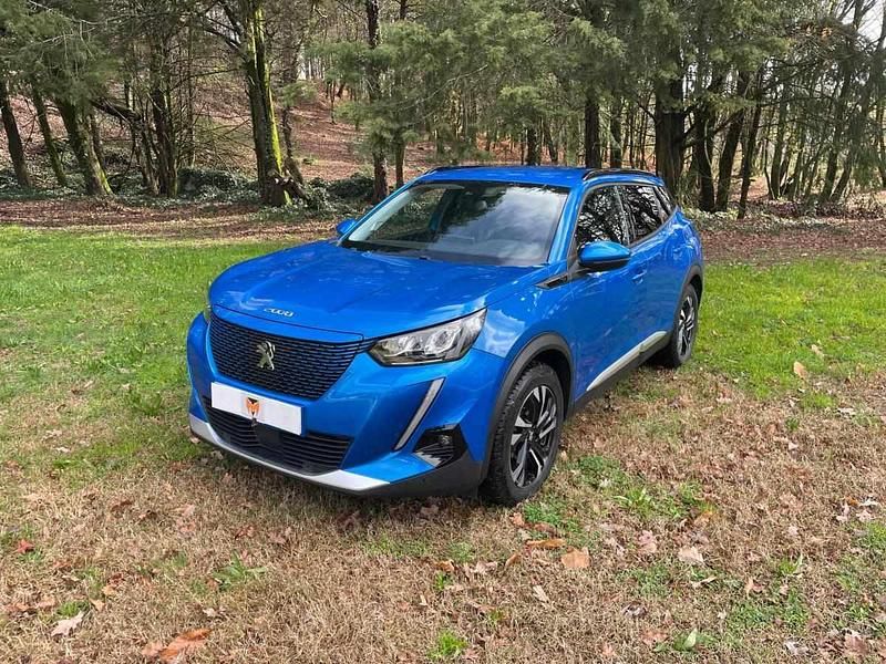 Azul Usado 2020 Peugeot e-2008 Allure SUV | € 16.999 (Preço elevado) - Imagem 1/4