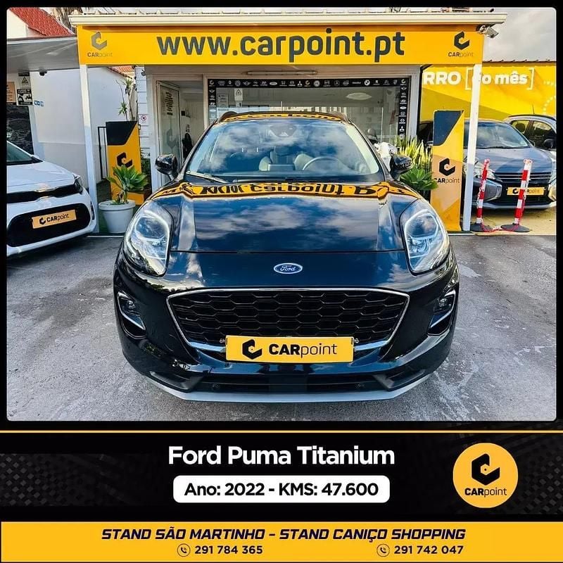 Preto Usado 2022 Ford Puma Gen-E Titanium Citadino | € 21.900 (Caro) - Imagem 1/4