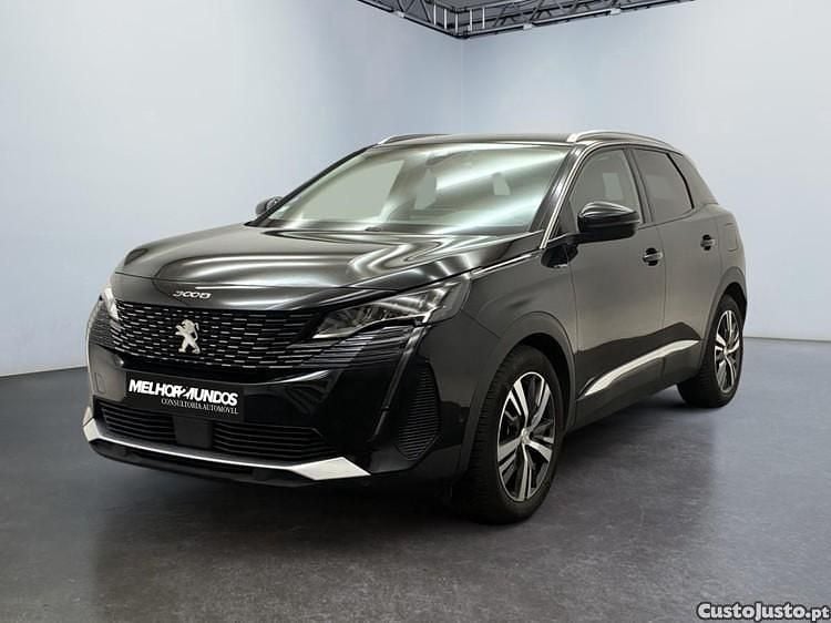 Preto Usado 2021 Peugeot 3008 Allure SUV | € 19.990 - Imagem 1/1