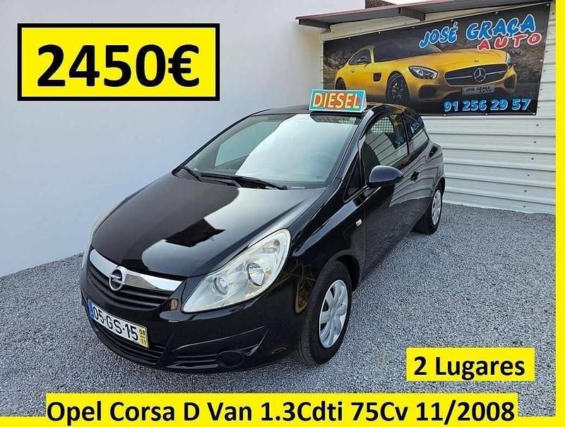 Preto Usado 2008 Opel Corsa | € 2.450 (Preço justo) - Imagem 1/4