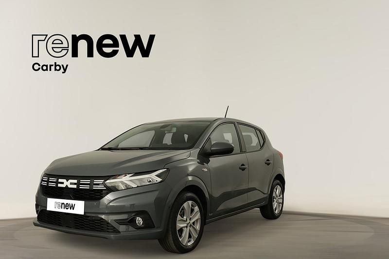 Cinzento Usado 2024 Dacia Sandero Expression Citadino | € 16.490 (Bom preço) - Imagem 1/4