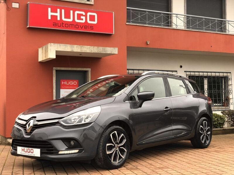 Cinza Usado 2019 Renault Clio GrandTour Intens Carrinha | € 12.750 (Preço justo) - Imagem 1/4