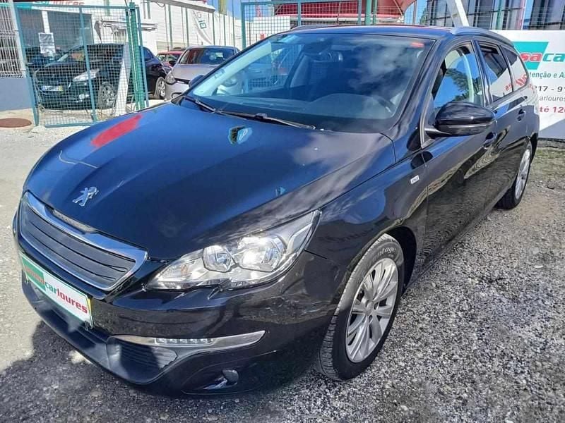 Azul Usado 2016 Peugeot 308 SW Style Carrinha | € 9.450 - Imagem 1/4