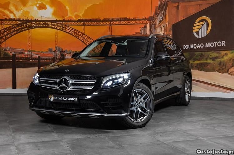 Preto Usado 2017 Mercedes GLC250 AMG line SUV | € 30.900 (Bom preço) - Imagem 1/1