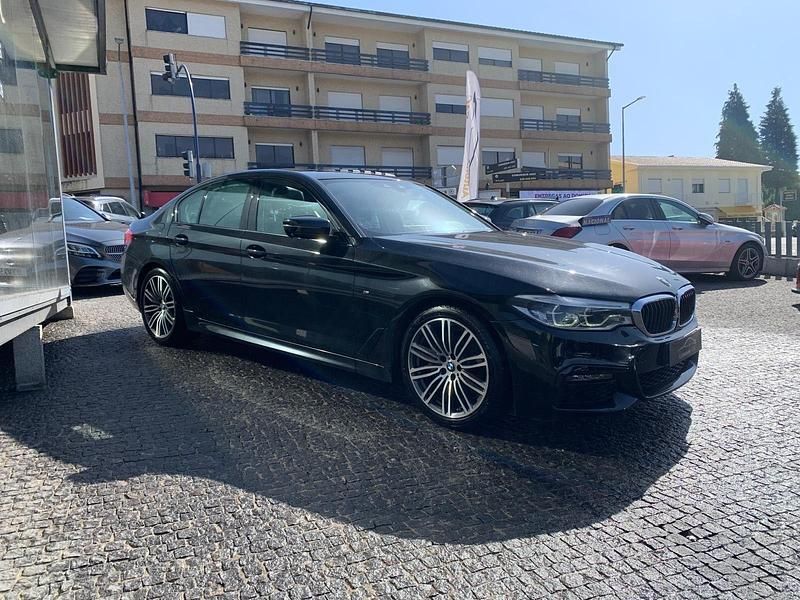 Usado BMW 518 150 HP (110 kW) 2018 Preto Sedan
