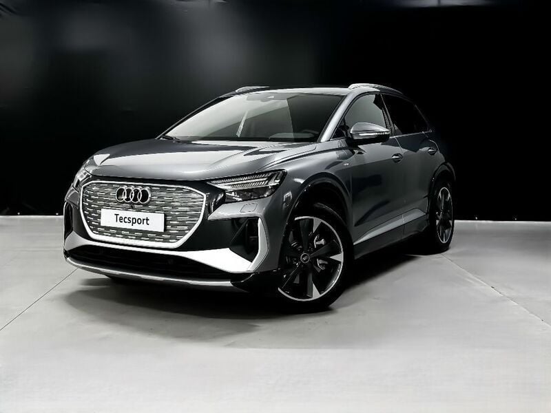 Cinzento Usado 2025 Audi Q4 e-tron SUV | € 56.990 (Preço justo) - Imagem 1/4