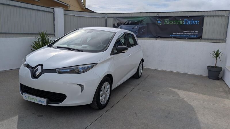 Branco Usado 2019 Renault Zoe Life Citadino | € 9.990 (Super Preço) - Imagem 1/4