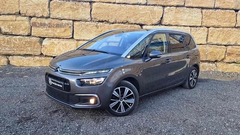 Cinza antracite Usado 2018 Citroën Grand C4 Picasso Shine Monovolume | € 18.950 (Preço justo) - Imagem 1/4
