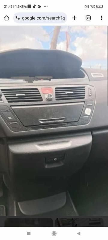 Usado Citroën C4 Picasso 109 HP (80 kW) 2007 Preto Monovolume