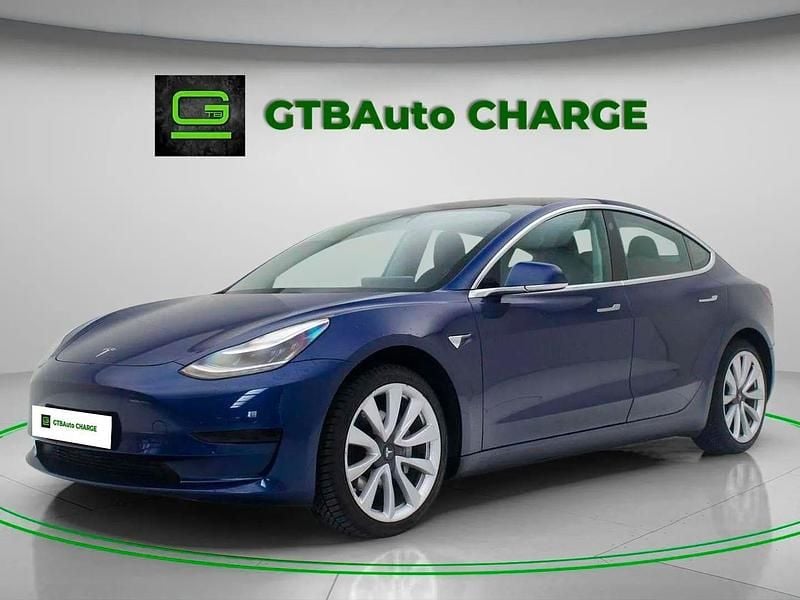 Azul Usado 2019 Tesla Model 3 Standard Range Sedan | € 24.300 (Preço justo) - Imagem 1/4