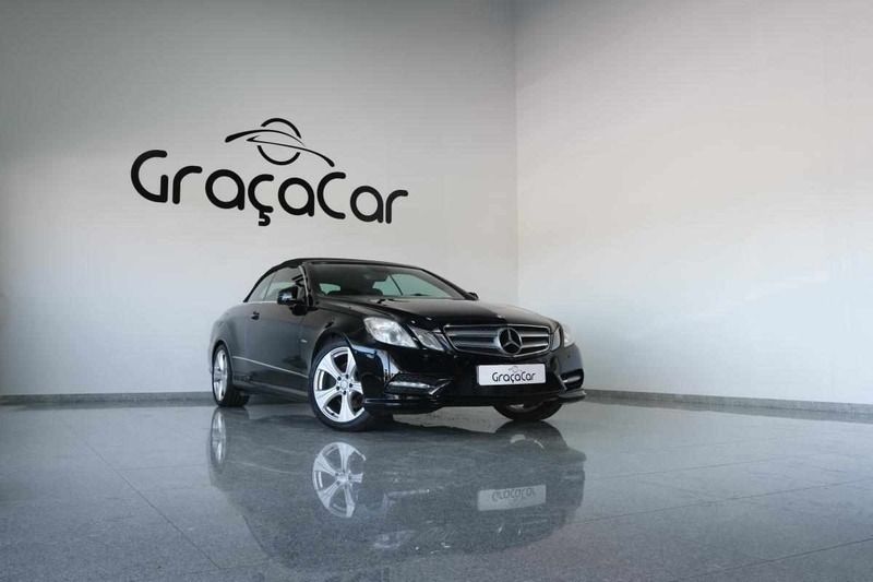 Preto Usado 2012 Mercedes E220 Cabrios | € 20.500 (Preço justo) - Imagem 1/4