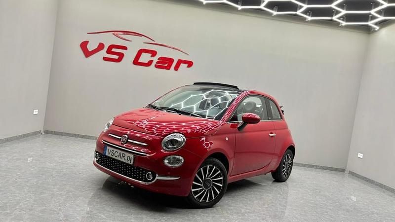 Usado Fiat 500C 69 HP (50 kW) 2016 Vermelho Cabrios