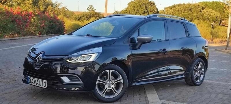 Preto Usado 2018 Renault Clio IV GT-Line Citadino | € 10.990 (Bom preço) - Imagem 1/4