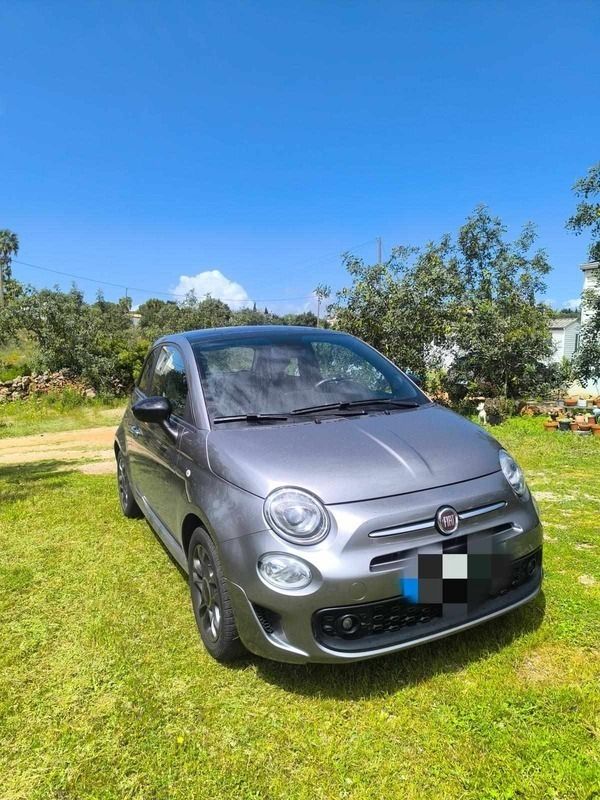 Cinzento Usado 2021 Fiat 500 Citadino | € 12.000 (Preço justo) - Imagem 1/4
