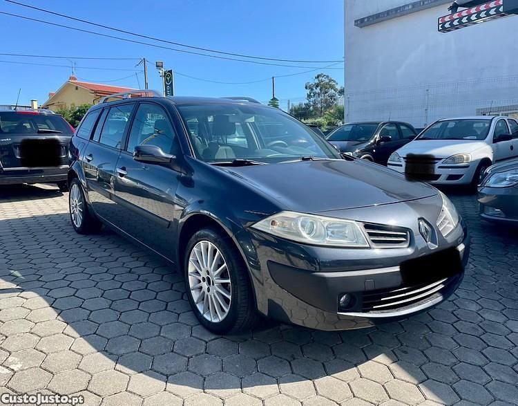 Preto Usado 2007 Renault Mégane GrandTour Dynamique Carrinha | € 3.890 (Preço justo) - Imagem 1/1