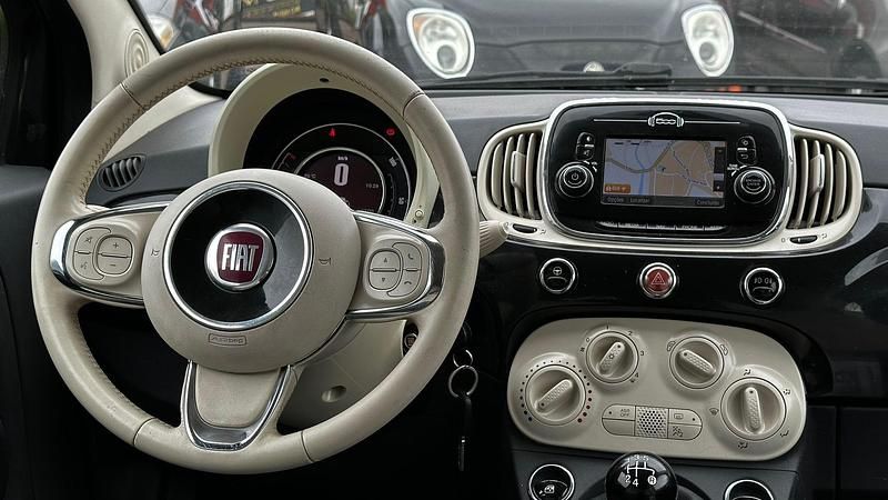 Usado Fiat 500 Lounge 69 HP (50 kW) 2015 Preto Citadino