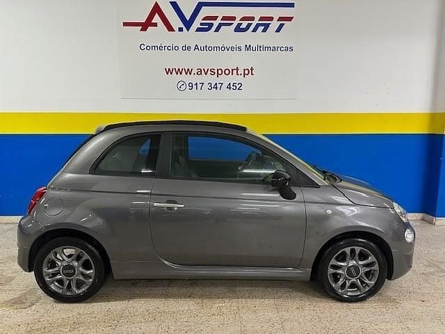 Usado Fiat 500C Connect 70 HP (51 kW) 2021 Cinzento Cabrios