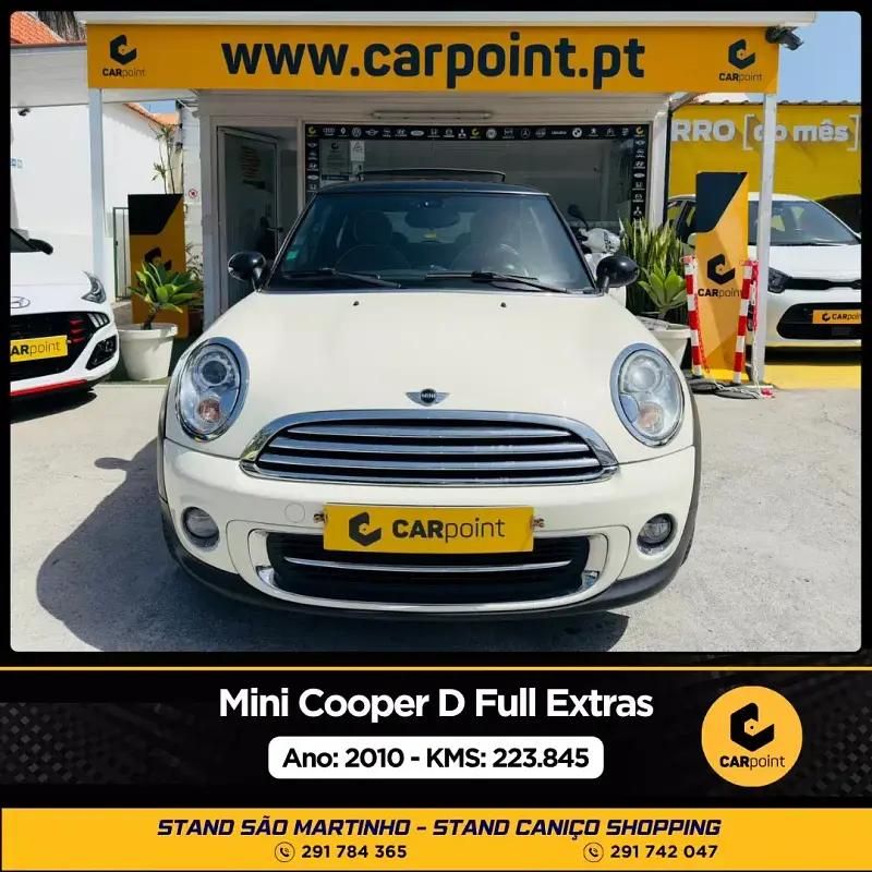 Branco Usado 2010 Mini Cooper D Citadino | € 11.900 (Caro) - Imagem 1/4
