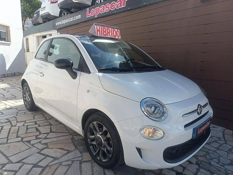 Branco Usado 2021 Fiat 500 | € 12.950 (Preço elevado) - Imagem 1/4