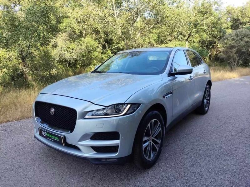 Cinza prata Usado 2016 Jaguar F-Pace Prestige SUV | € 21.500 (Bom preço) - Imagem 1/2