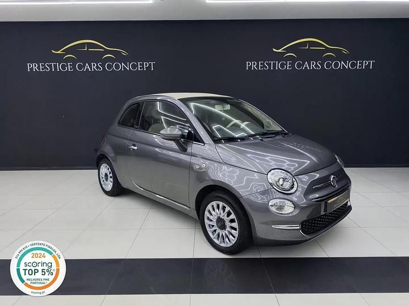 Cinzento platina Usado 2017 Fiat 500C Dolcevita Cabrios | € 11.950 (Preço justo) - Imagem 1/4