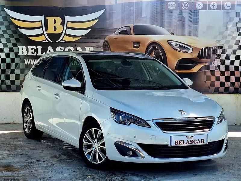 Branco Usado 2016 Peugeot 308 SW Allure Carrinha | € 10.500 - Imagem 1/4