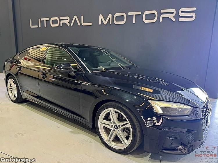 Preto Usado 2022 Audi A5 S-Line Coupé | € 38.900 (Preço justo) - Imagem 1/1