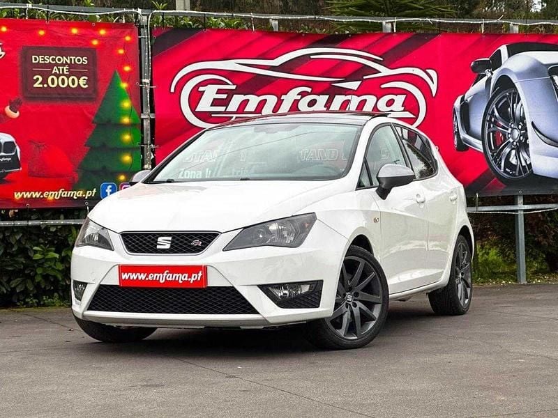 Branco Usado 2014 Seat Ibiza FR | € 11.950 (Preço elevado) - Imagem 1/4
