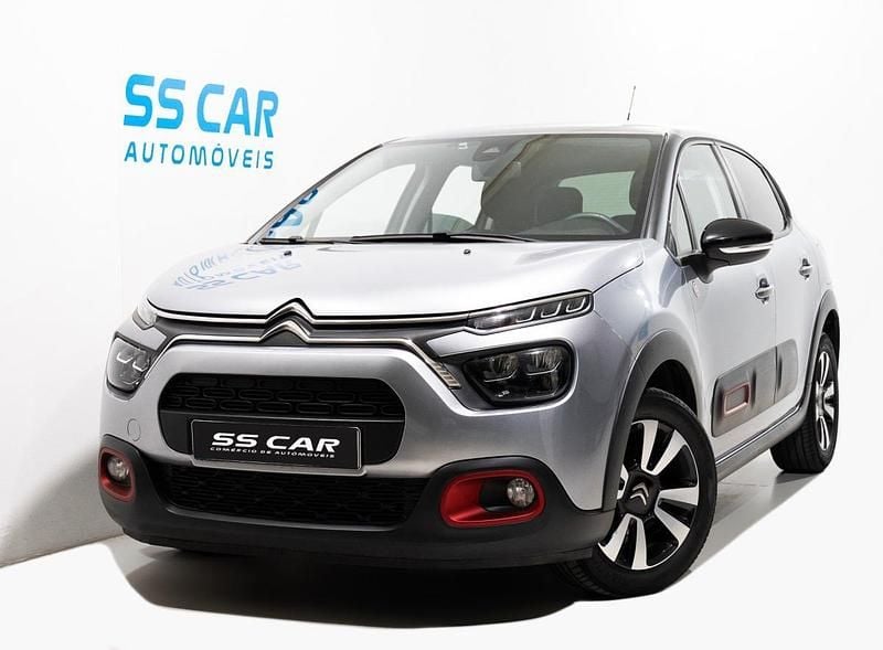 Cinza Usado 2021 Citroën C3 | € 11.450 (Super Preço) - Imagem 1/4