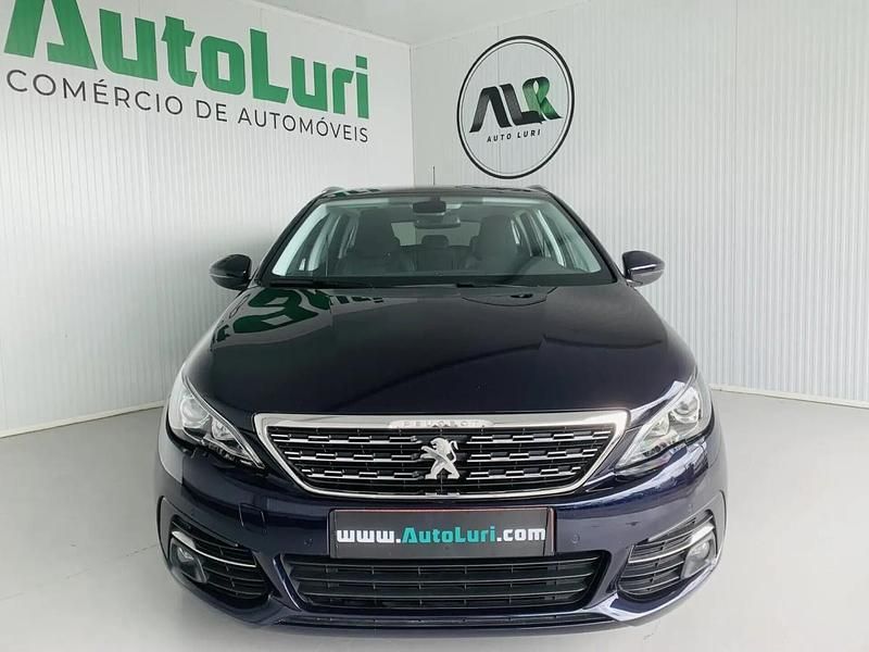 Usado Peugeot 308 SW 130 HP (95 kW) 2019 Azul Carrinha