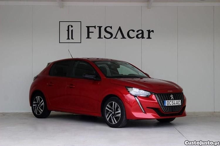 Vermelho Usado 2023 Peugeot 208 Allure Citadino | € 16.400 (Preço justo) - Imagem 1/1