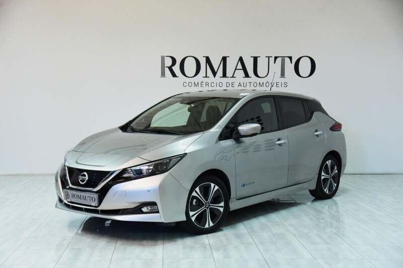 Cinzento (metalizado) Usado 2019 Nissan Leaf N-Connecta Citadino | € 13.900 (Bom preço) - Imagem 1/4