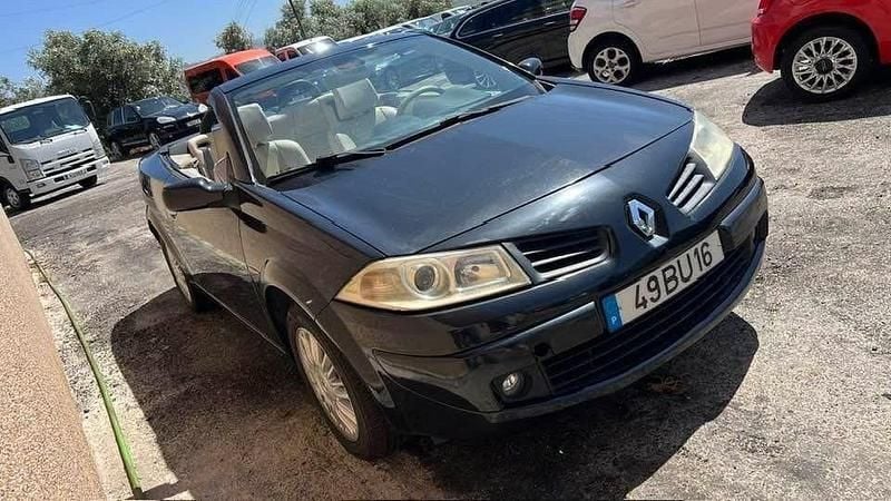 Preto Usado 2006 Renault Mégane Cabriolet Cabrios | € 6.950 - Imagem 1/4