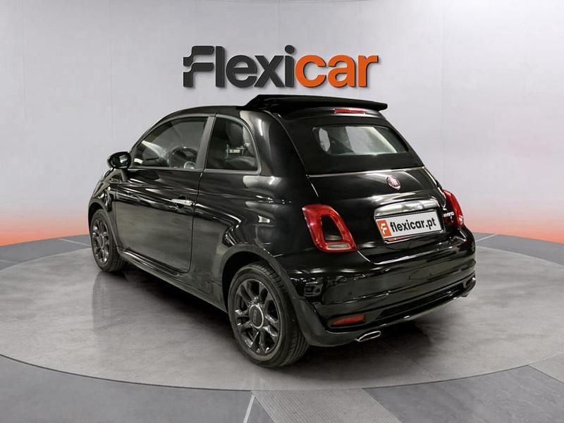 Usado Fiat 500C Connect 69 HP (50 kW) 2021 Preto Cabrios