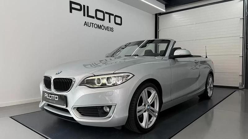 Usado BMW 218 Sport Line 136 HP (100 kW) 2016 Cinza Cabrios