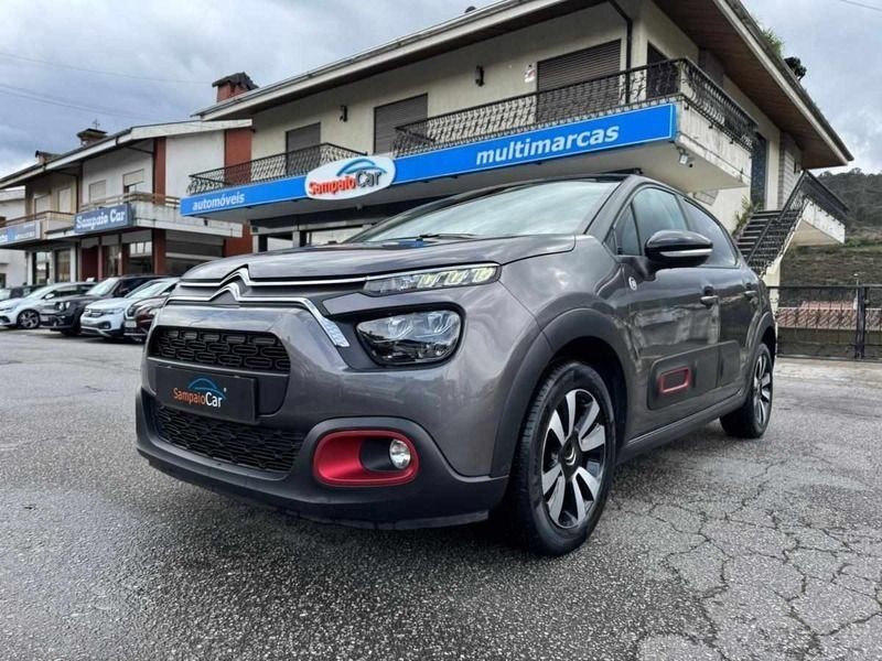 Cinza Usado 2022 Citroën C3 Citadino | € 15.990 (Preço justo) - Imagem 1/4