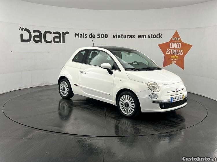 Branco Usado 2008 Fiat 500 Lounge | € 4.500 (Preço justo) - Imagem 1/1