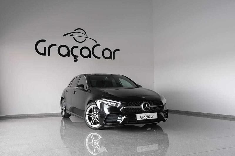 Preto Usado 2021 Mercedes A180 AMG line Citadino | € 32.500 (Preço justo) - Imagem 1/4