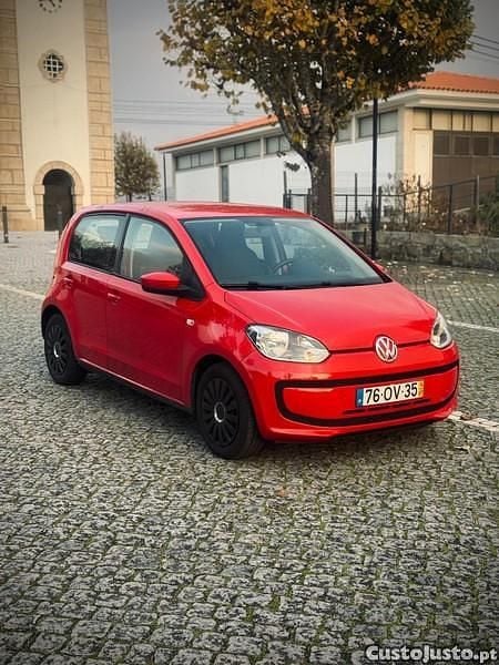 Vermelho Usado 2014 VW up! move up! Citadino | € 5.900 (Preço justo) - Imagem 1/1
