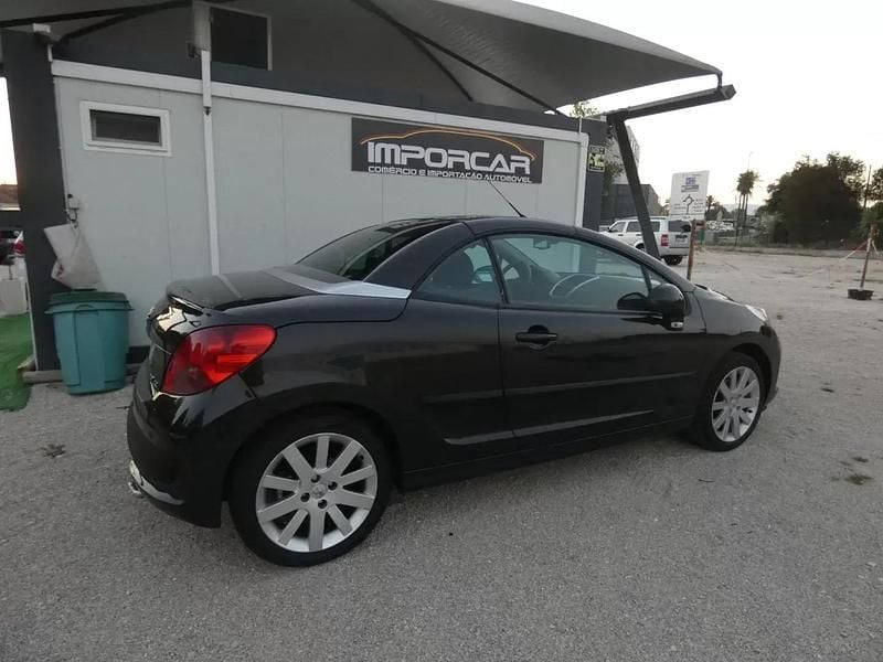 Preto Usado 2007 Peugeot 207 CC Sport Cabrios | € 8.000 (Preço elevado) - Imagem 1/4