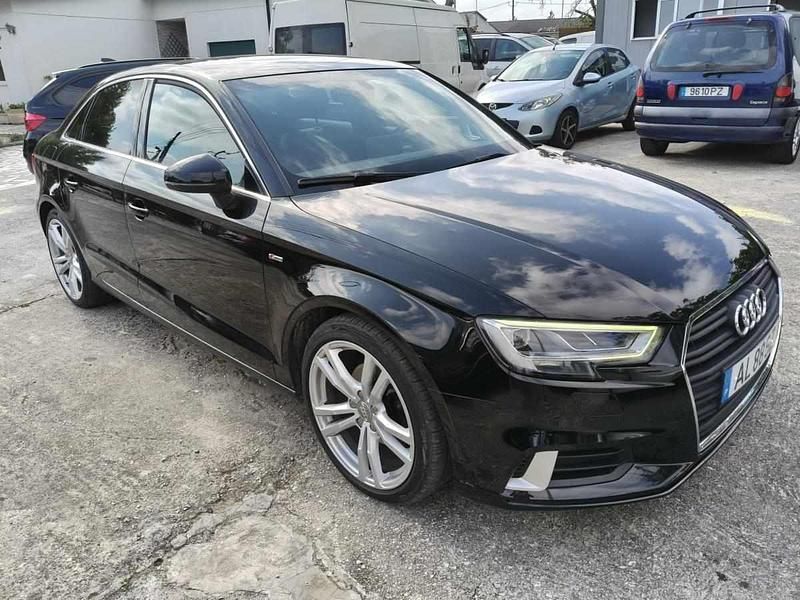 Preto Usado 2017 Audi A3 S-Line Sedan | € 21.000 (Caro) - Imagem 1/4