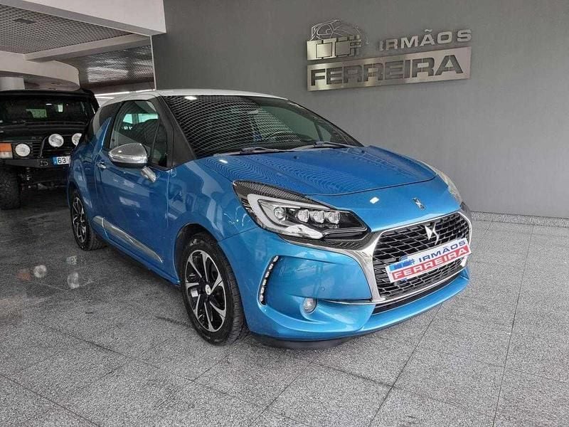 Azul Usado 2016 DS Automobiles DS3 | € 9.950 (Bom preço) - Imagem 1/4