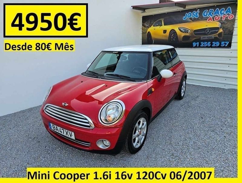 Vermelho Usado 2007 Mini Cooper Citadino | € 4.950 (Super Preço) - Imagem 1/4