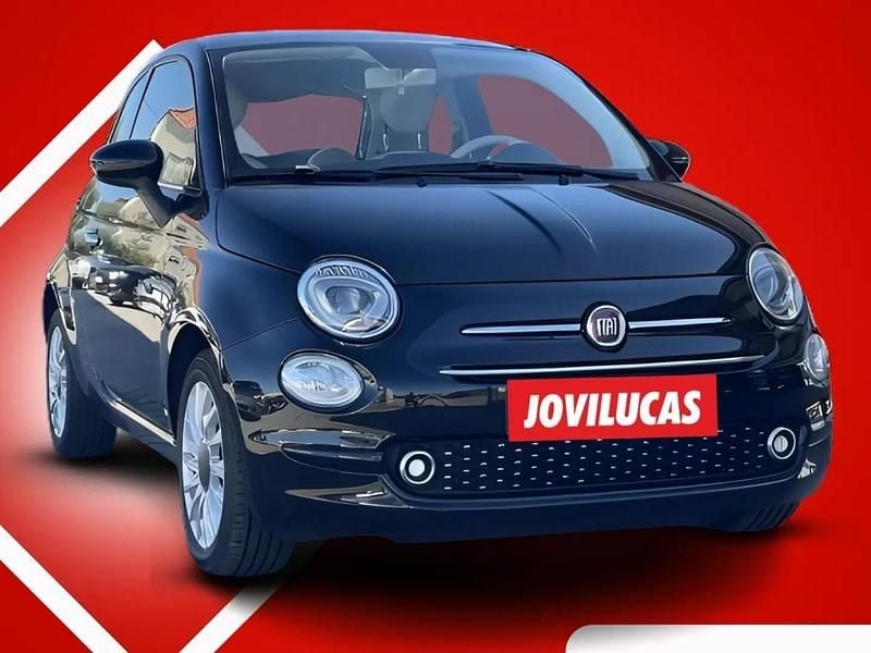 Preto Usado 2019 Fiat 500 Lounge Citadino | € 10.450 (Bom preço) - Imagem 1/4